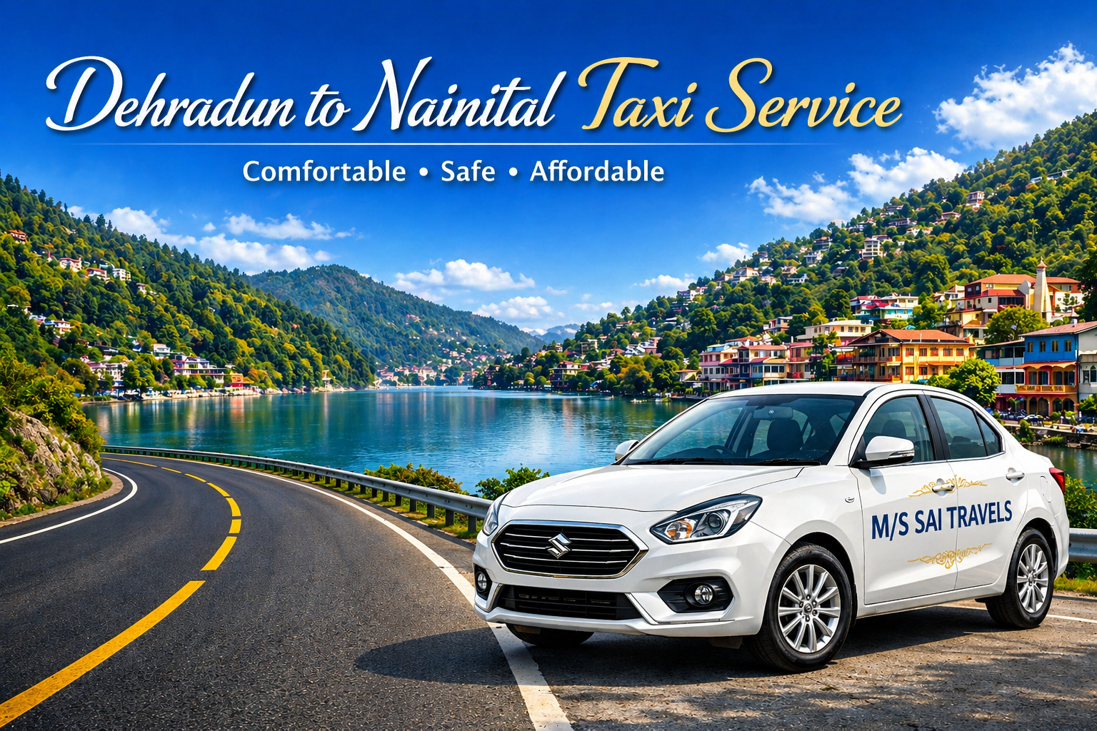 Dehradun to Nainital Taxi Service